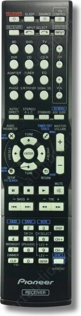 Originale Pioneer Fernbedienung VSX-321 | VSX-321-K | VSX-321-KP
