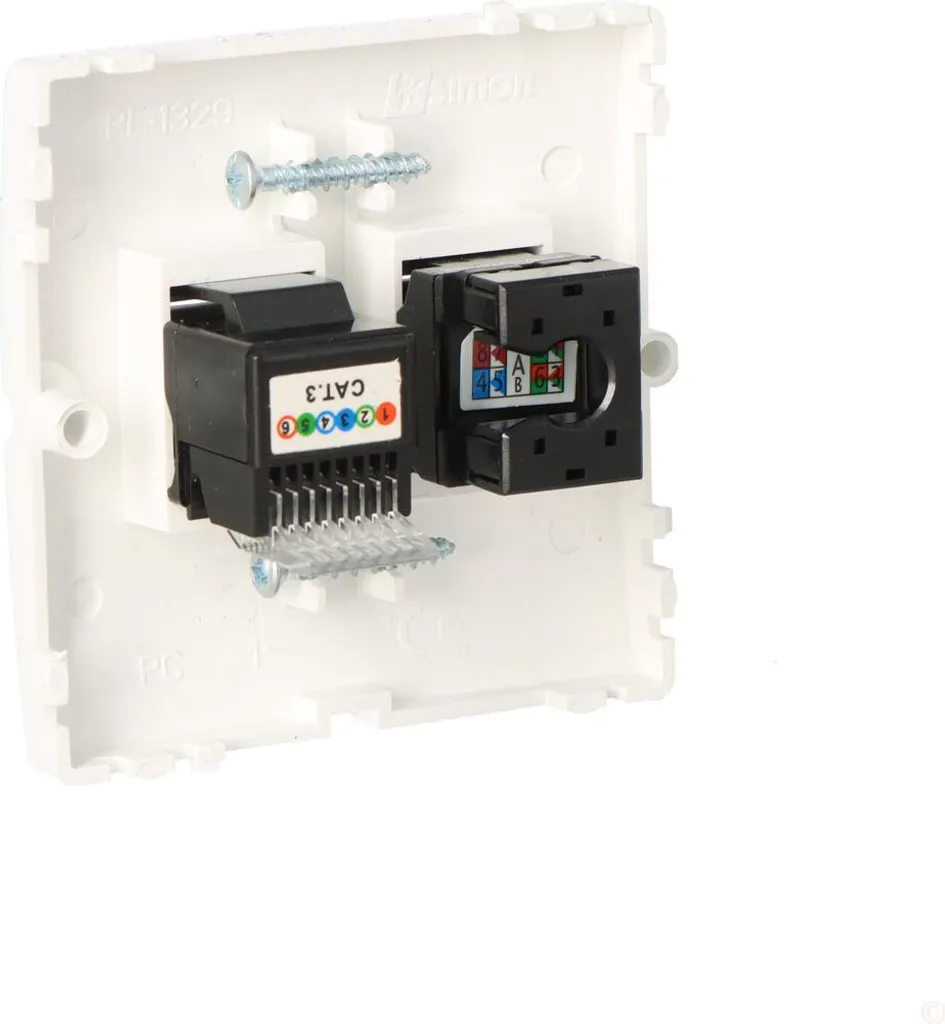 Cache pour Emplacement Vide Simon 54 Blanc BM5T.02/11 IP20 67 mm - 4