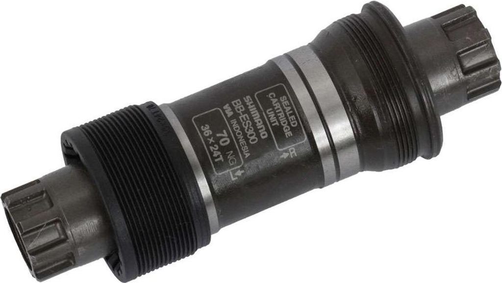 SHIMANO Innenlager ES300 70/113mm ITA - zuverlässiges Hollowtech II Innenlage...
