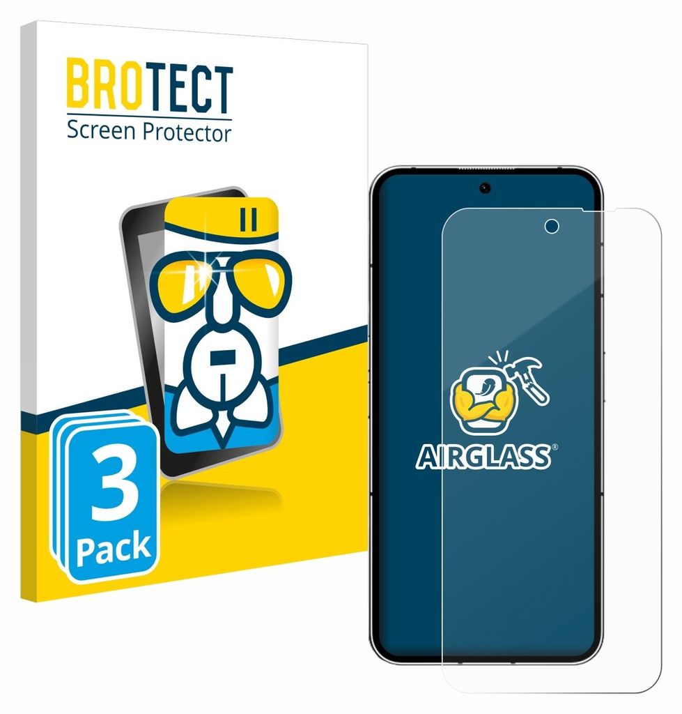 3x BROTECT Schutzglas für Nothing Phone (2) Schutzfolie Produktbild 