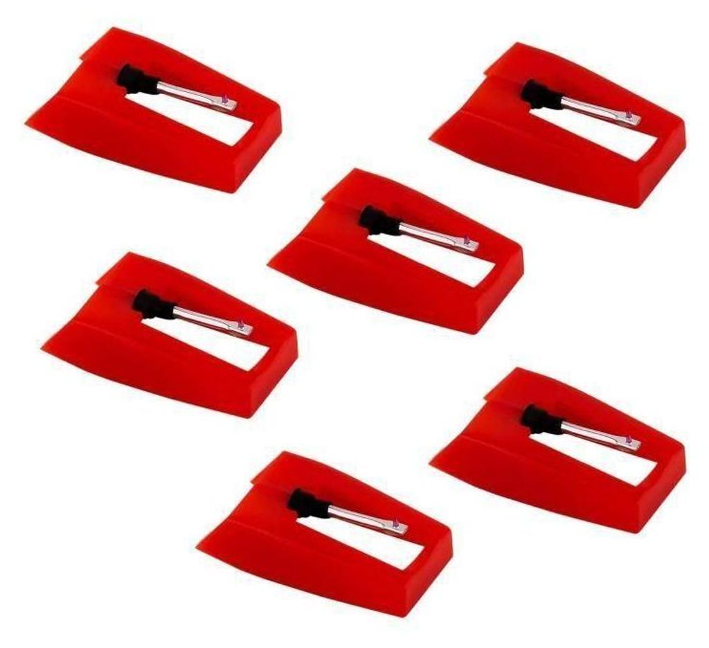 6 Stück Plattenspielernadeln – Ersatznadeln für Produktbild 