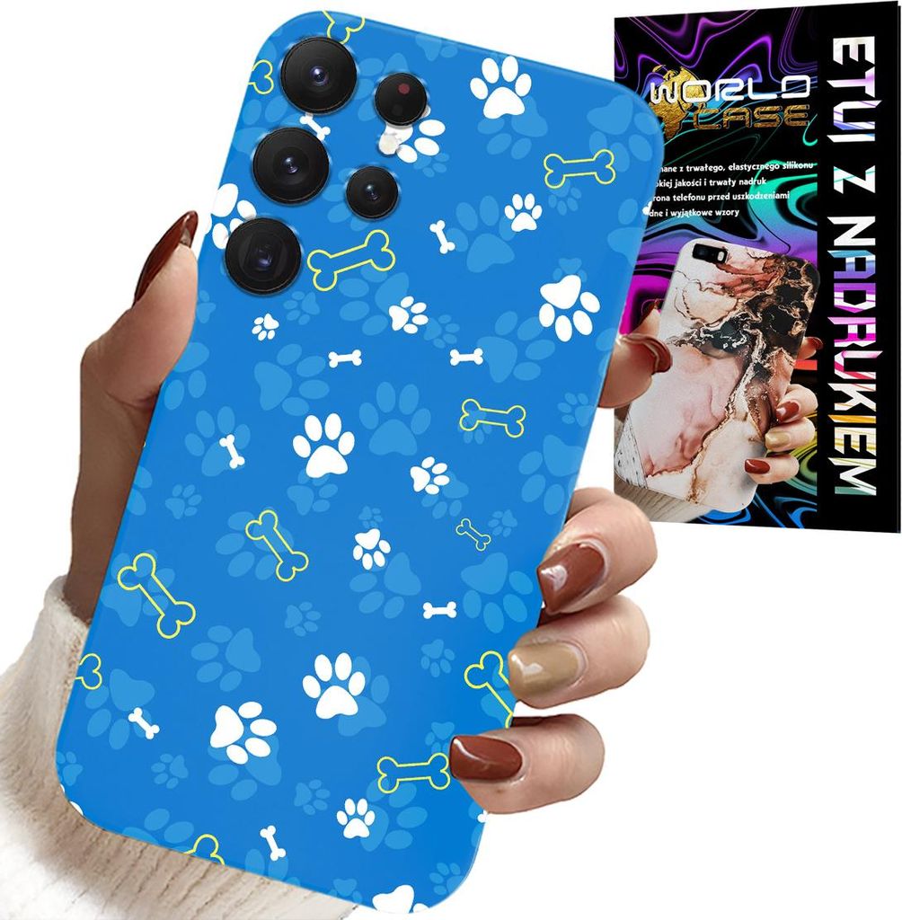 Fall Für Samsung Galaxy S24 Ultra - Knochen Pfoten Patrouille Hund Designs Für Kinder