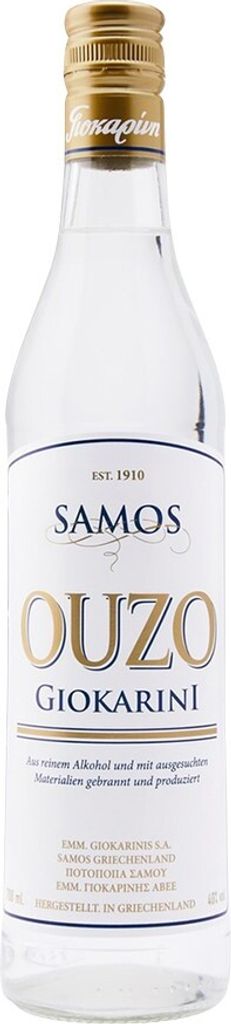 Ouzo Samos 40 0,7l Giokarini Ouzo & Co. Kaufland.de