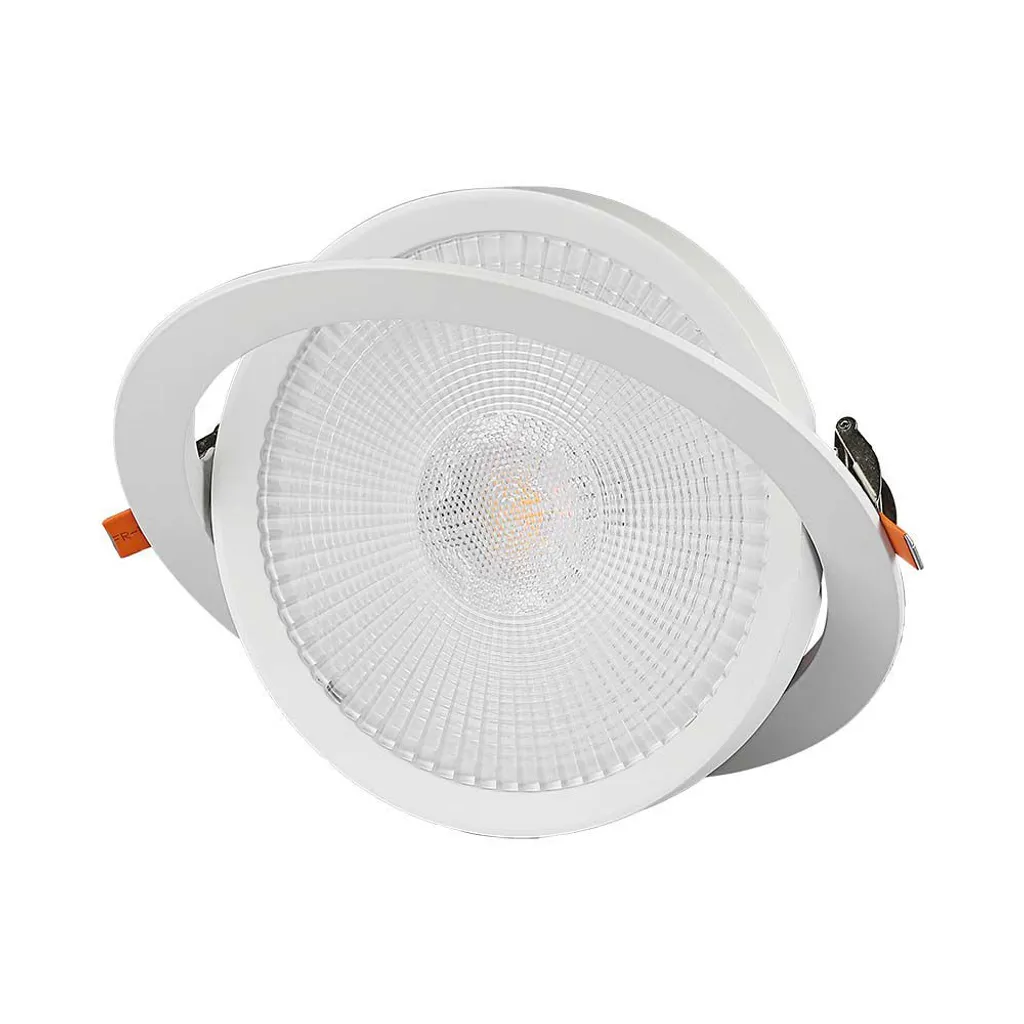 Faretto LED 20W Samsung Orientabile 1830lm 4000K Bianco | Prezzo Online - 7