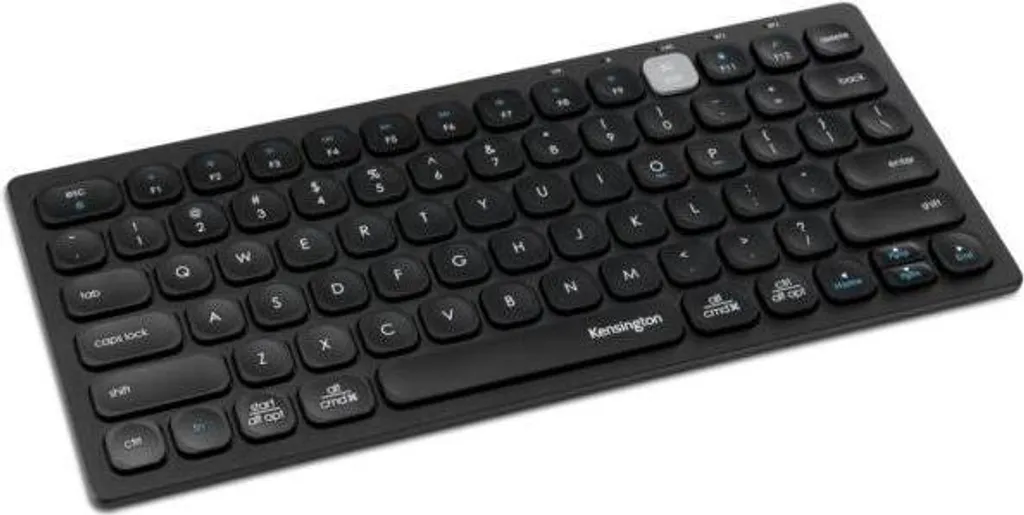 Clavier Bluetooth QWERTY Nordique Kensington K75502PN Noir Sans Fil