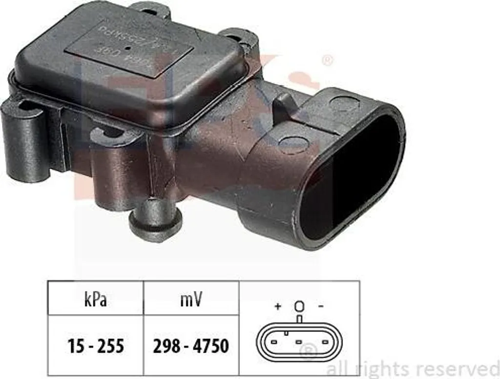 Sensore TPMS EPS 1.993.064 - OE 91167213 per Master, Vivaro, Clio