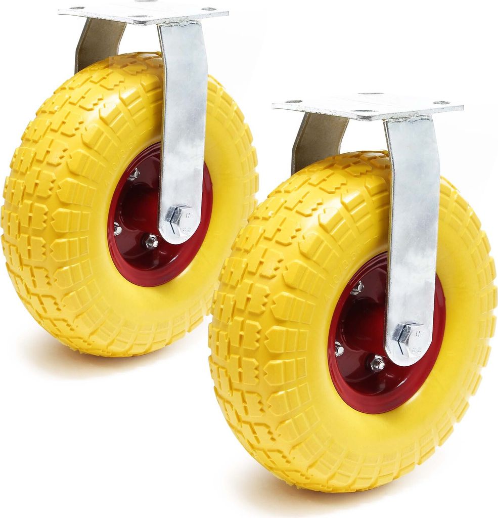 Sada pevných koliesok Wiltec 2x Ø258 a šírka 78 mm Obrázok produktu