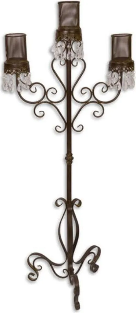 Sublimez votre Jardin avec ce Bougeoir Art Nouveau 118 cm Anti-Vent