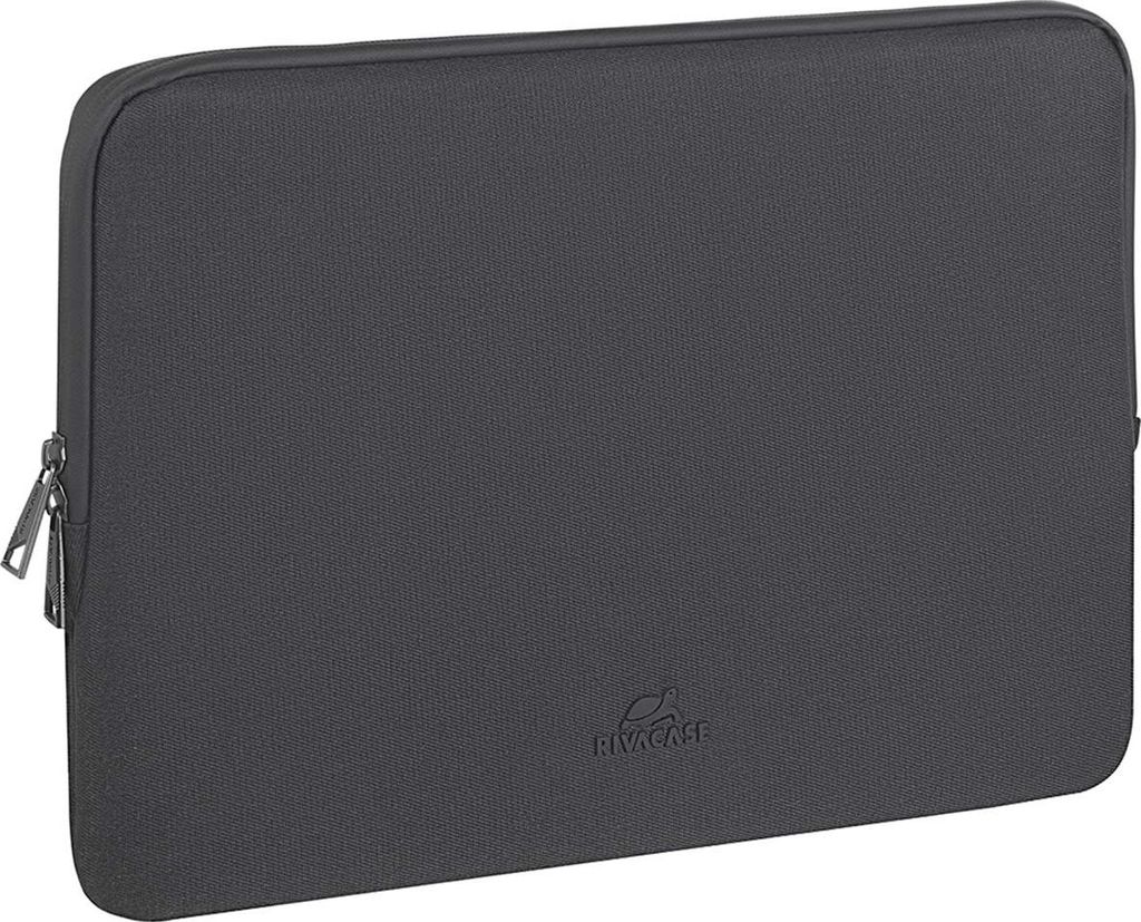 Rivacase, Etui Laptop 16" Clark ECO Kollektion wasserdicht, Schwarz