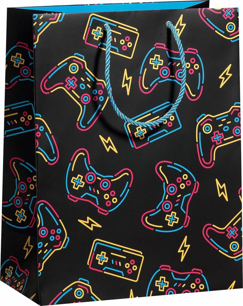 Geschenktüte "Gaming" | B26x T13,5 x H33,5cm Produktbild 