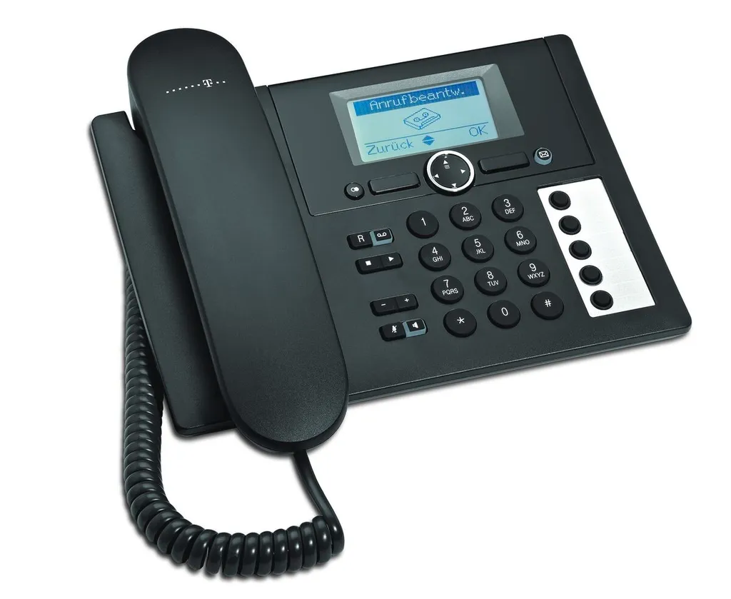 Telekom Concept PA 415 Téléphone Filaire Anti-Interférences Audio Clairs