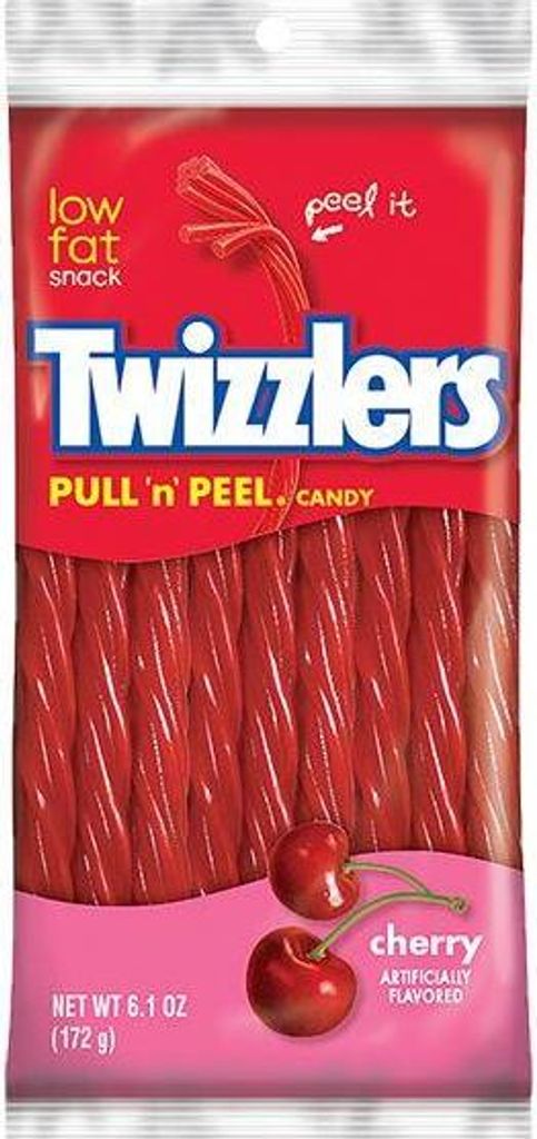 Twizzlers Pull'n'Peel Cherry 172g Produktbild 