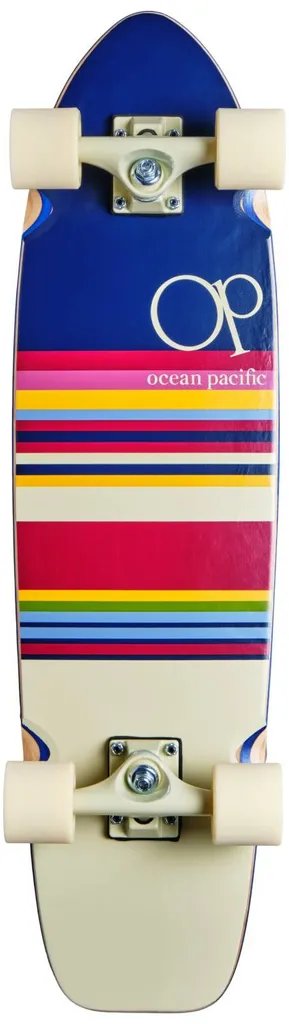 Skateboard Cruiser Ocean Pacific MULTI137 - Planche de Carving Urbaine