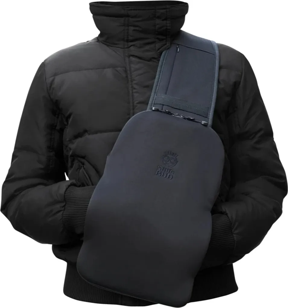 Anti-Froid : Sac à Dos Snugbud avec Bouillotte pour Soulager le Dos Noir