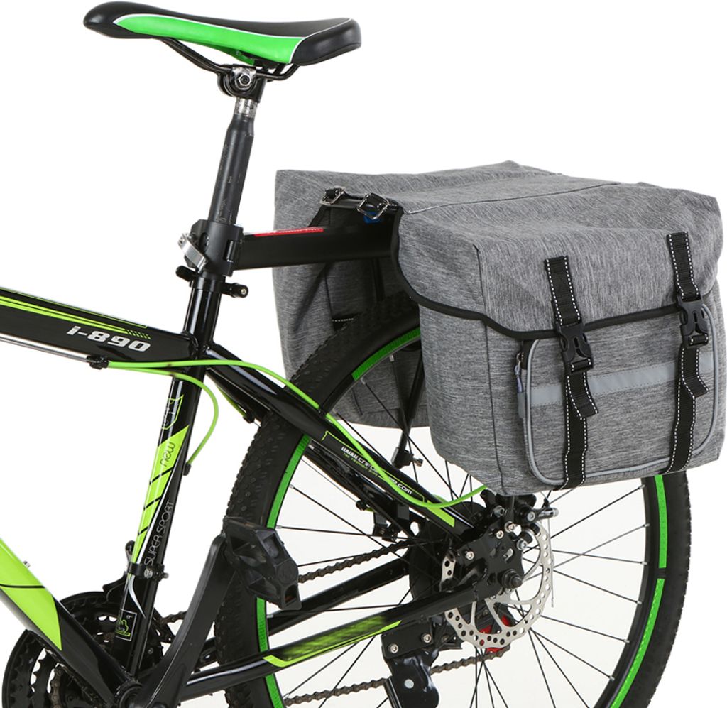 Bike Back Pannier Fahrrad-Ruecksitz-Tasche Fahrradtraeger Einkaufstasche Rennrad Aufbewahrungstasche