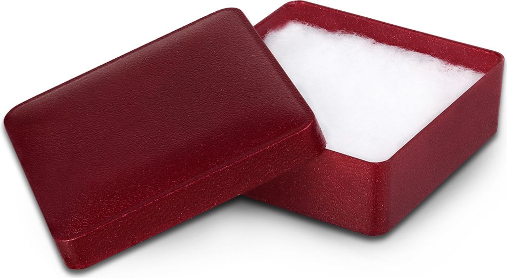 IMPPAC Boîte pour bagues et bijoux rouge Etui Emballage Image du produit 
