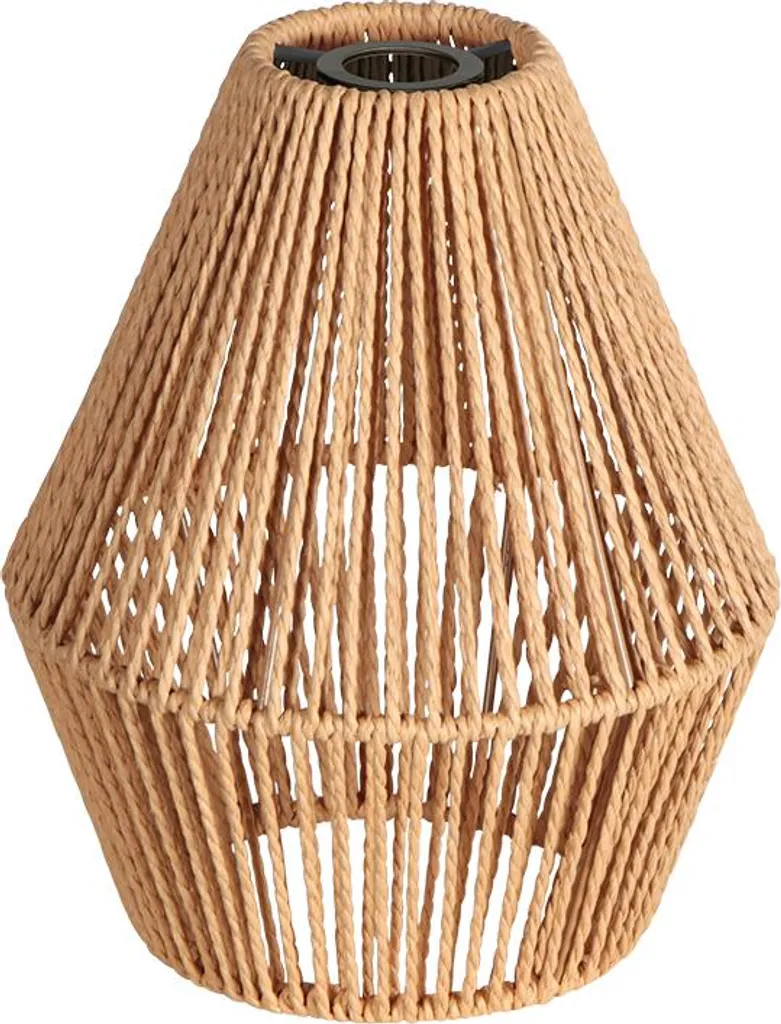 Abat-jour K2024DS pour Rénover une Lampe E27 Corde Naturelle 20cm