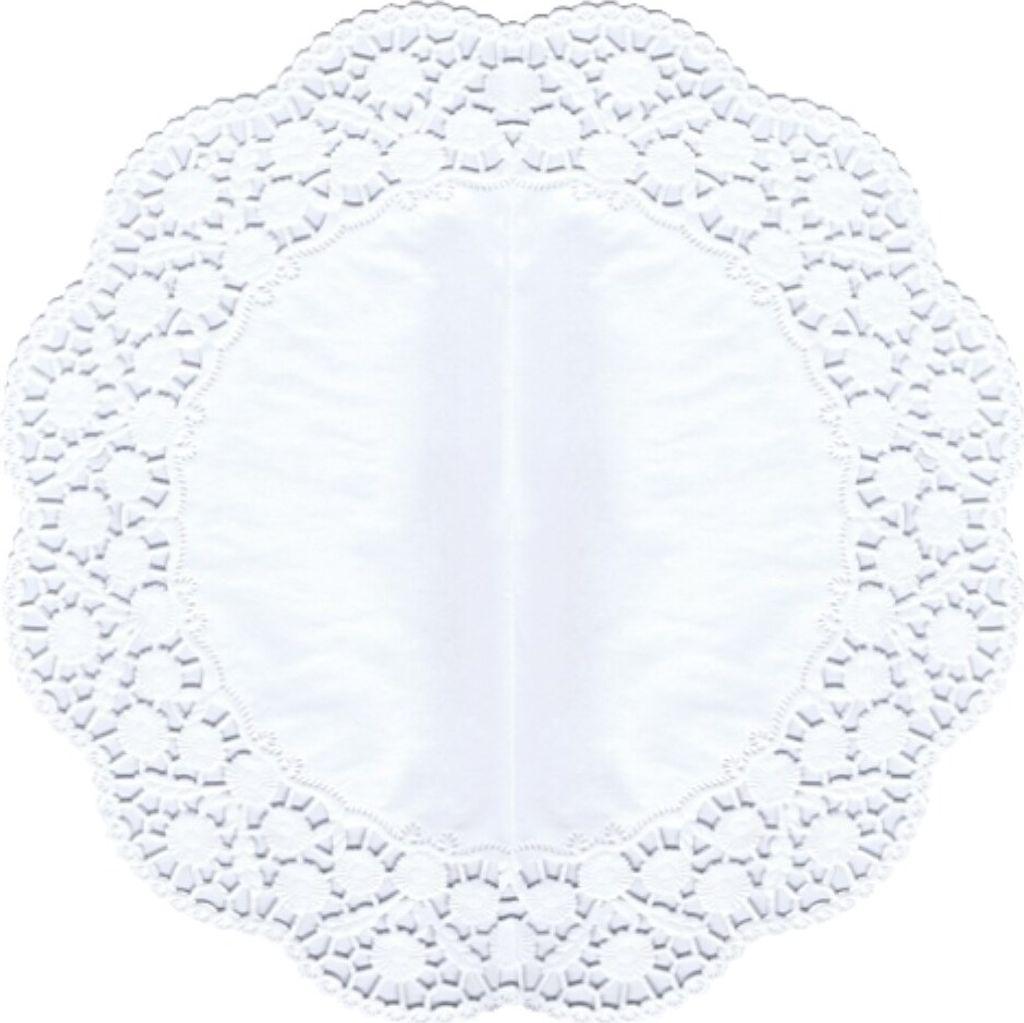 6 Papstar Tortenspitzen rund Ø 36 cm weiss 12261 Produktbild 