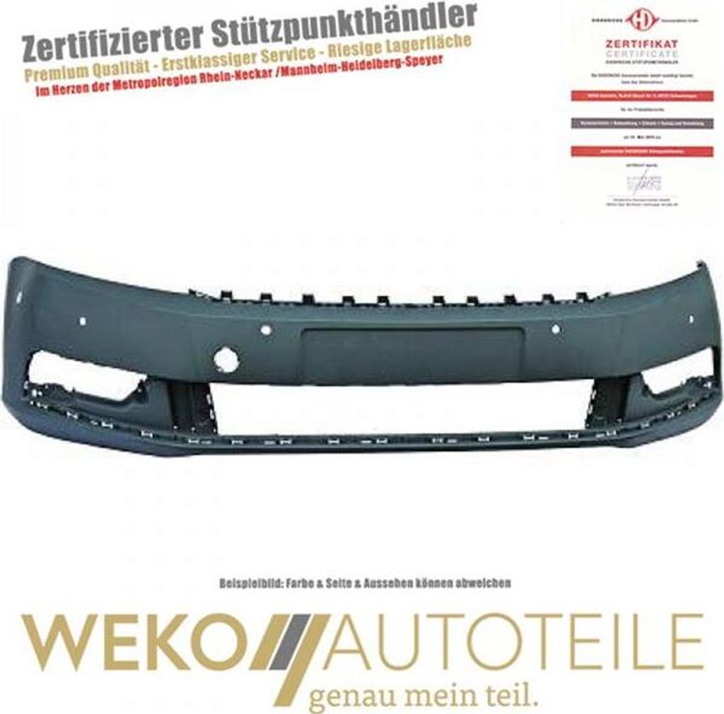Stoßstange vorne DIEDERICHS 2248151 für VW