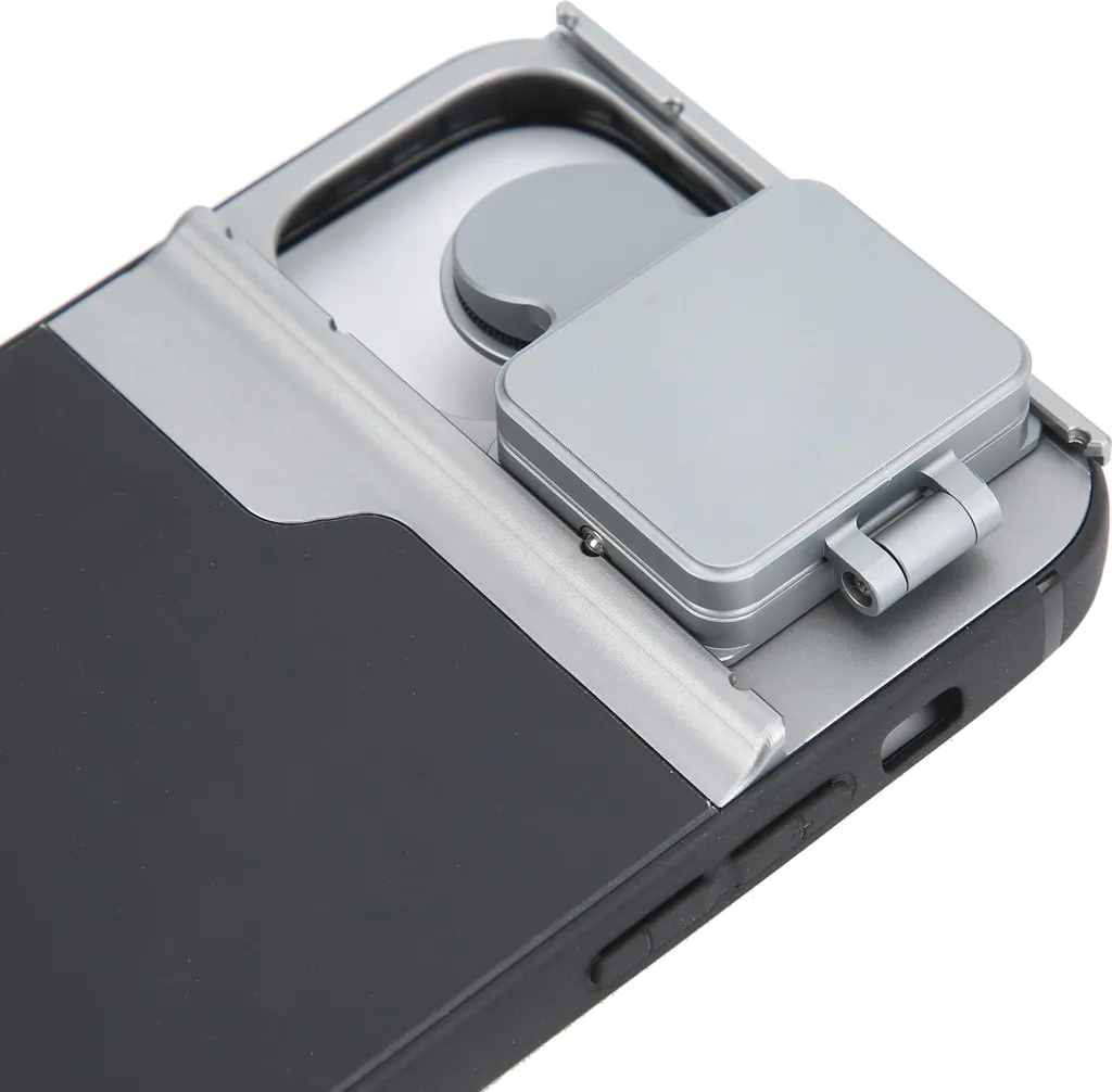 Coque iPhone 12 Pro avec Objectifs Interchangeables Macro et Fisheye