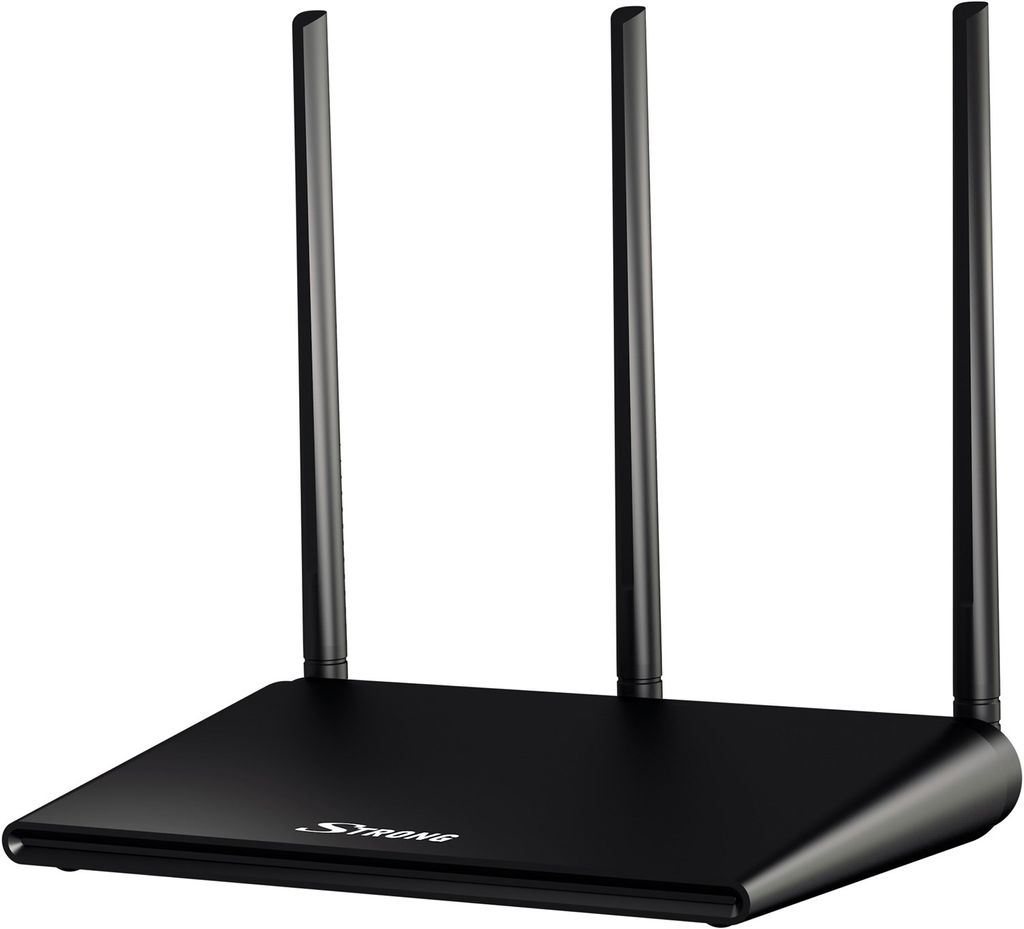 Strong Dual Band Router 750 WLAN-Router Schnelles Ethernet Dual-Band (2,4 GHz/5 GHz) Weiß