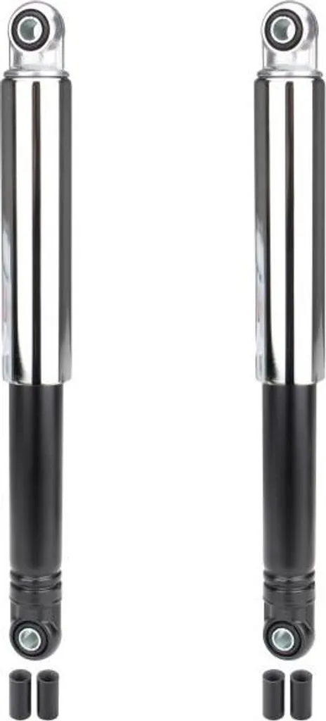 Amortisseur hydraulique 320mm en acier chromé pour Puch et Zündapp