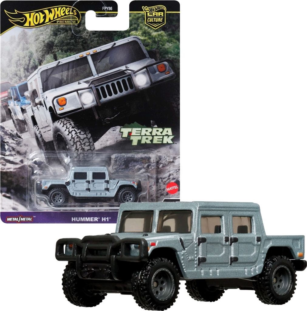 Hot Wheels Premium HUMMER H1 TERRA TREK CAR CULTURE 1:64