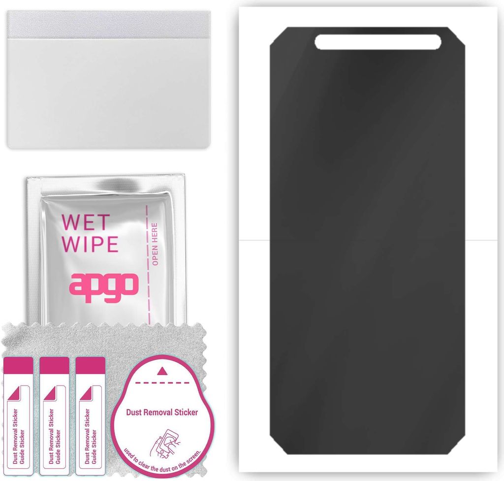 apgo Hydrogel Blickschutzfolie, Matt, kompatibel mit myPhone HAMMER Energy 18X9, Privacy Displayschutzfolie, Schutzfolie mit Positionierhilfe, Anti...