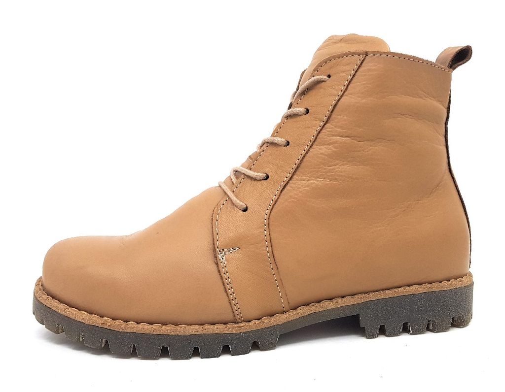 andrea conti Damenschuhe Stiefeletten Schnürer Beige Freizeit, Schuhgröße:39 EU