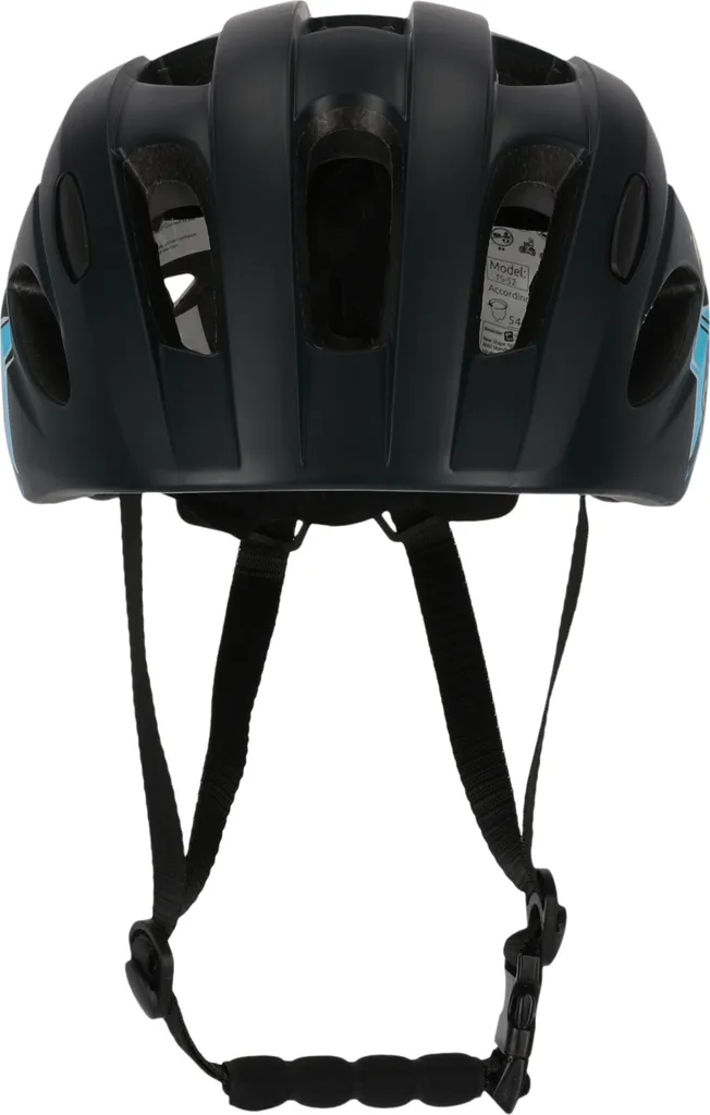 Crazy Safety Casque Vélo Cool Arrow 2033 Noir Bleu avec Éclairage LED M