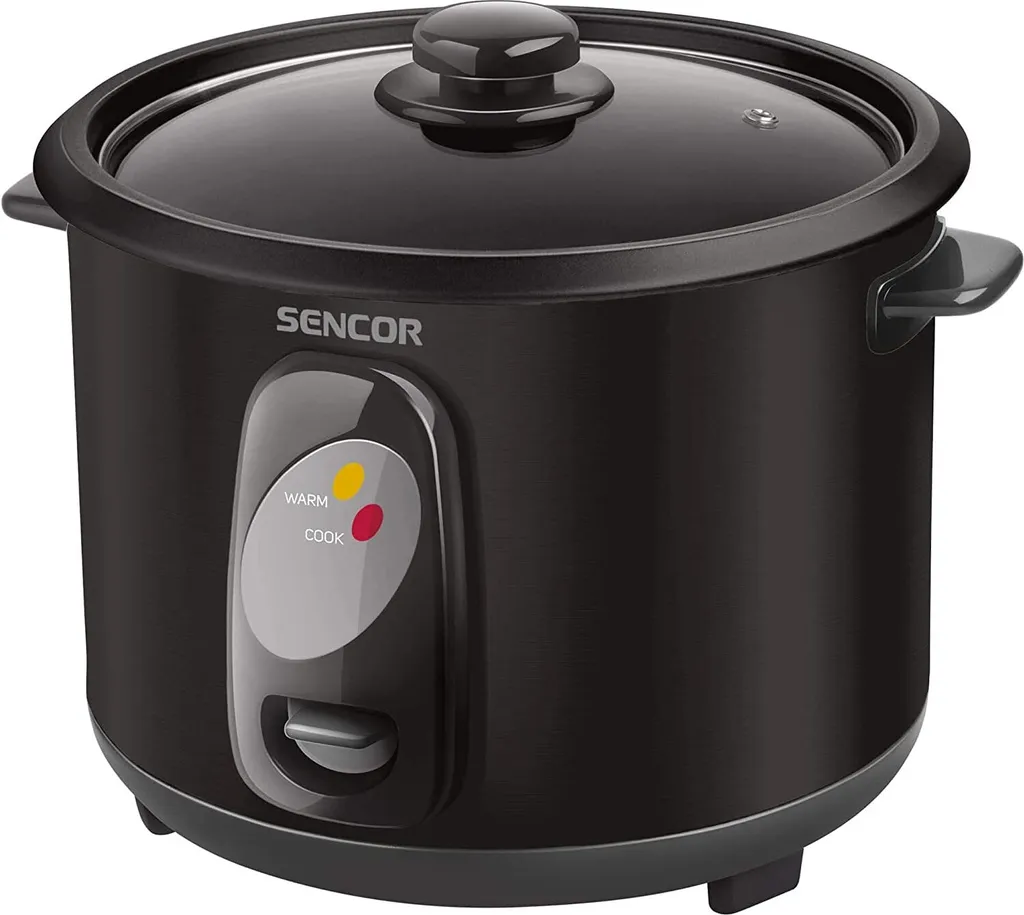 Sencor SRM 1001BK Cuociriso Elettrico 1L - Ideale per Dieta e Sushi
