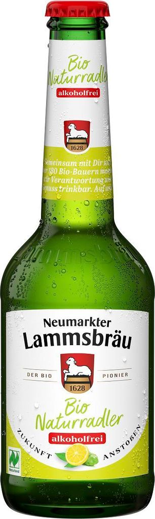 PIWO BEZALKOHOLOWE RADLER BIO 330 ml - NEUMARKTER LAMMSBRAU