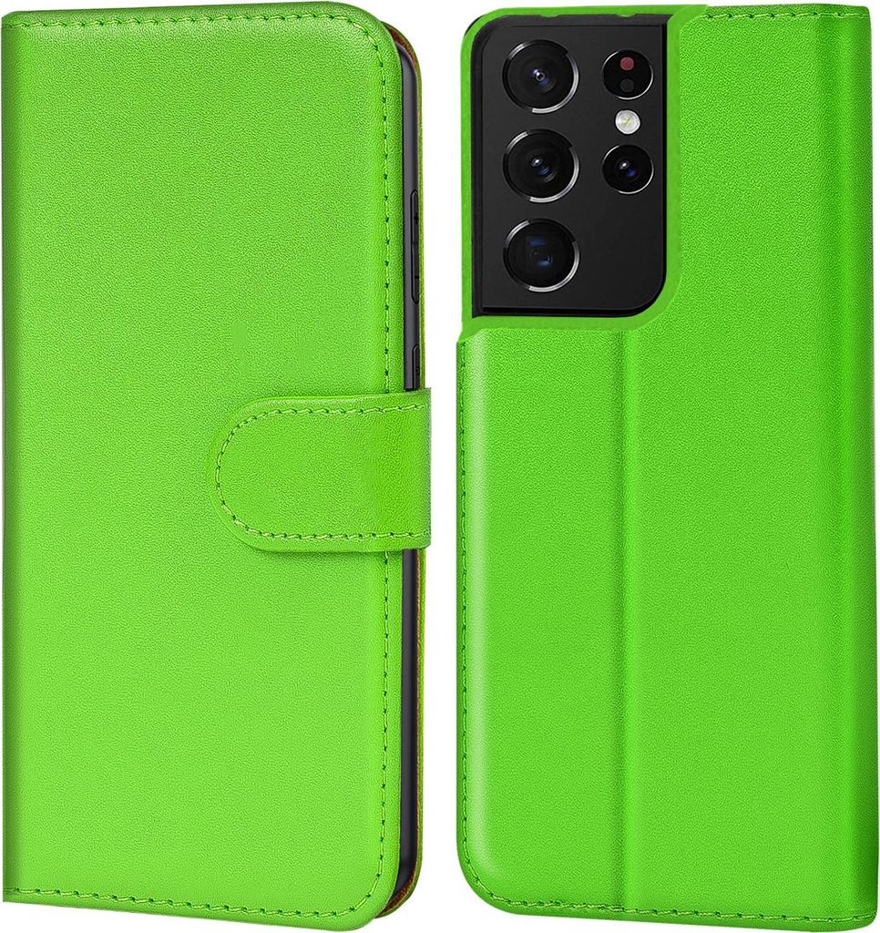 Book Case für Samsung Galaxy S21 Ultra Hülle Tasche Flip Cover Handy Schutz Hülle