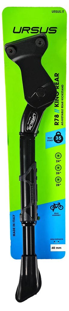 Ursus Hinterbauständer King Rear 24-28" schwarz, Produktbild 