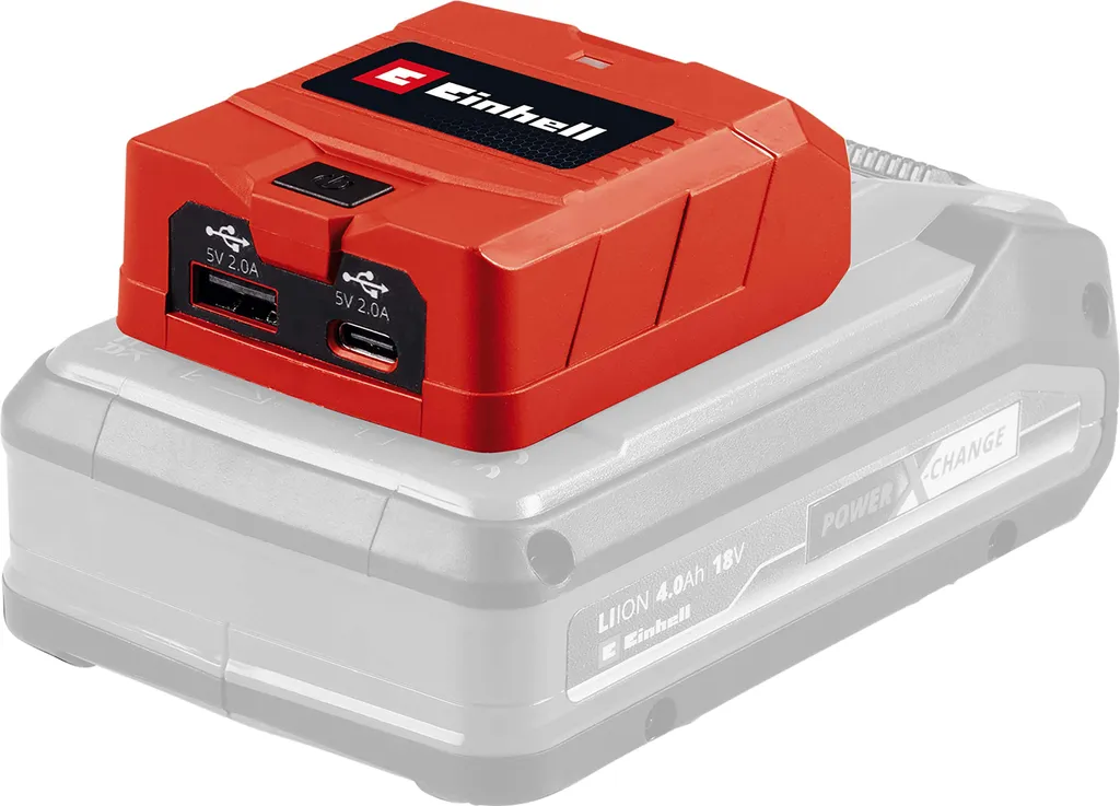 Power Bank Fai-da-te? Prova Einhell USB Adapter TC-CP 18 Li