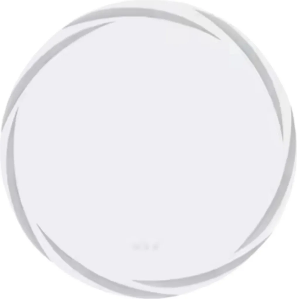 Miroir Lumineux Rond LED 80 cm pour Salle de Bain Moderne et Design RGB