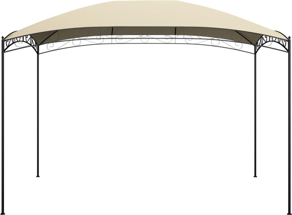 vidaXL Pavillon 3x4x2,65 m Creme 180 g/m²