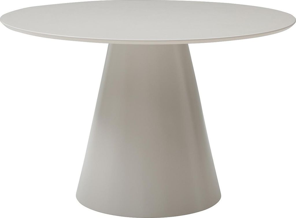 Runder Esstisch für 4 Personen aus MDF – Beige – ANTALIZA Produktbild 