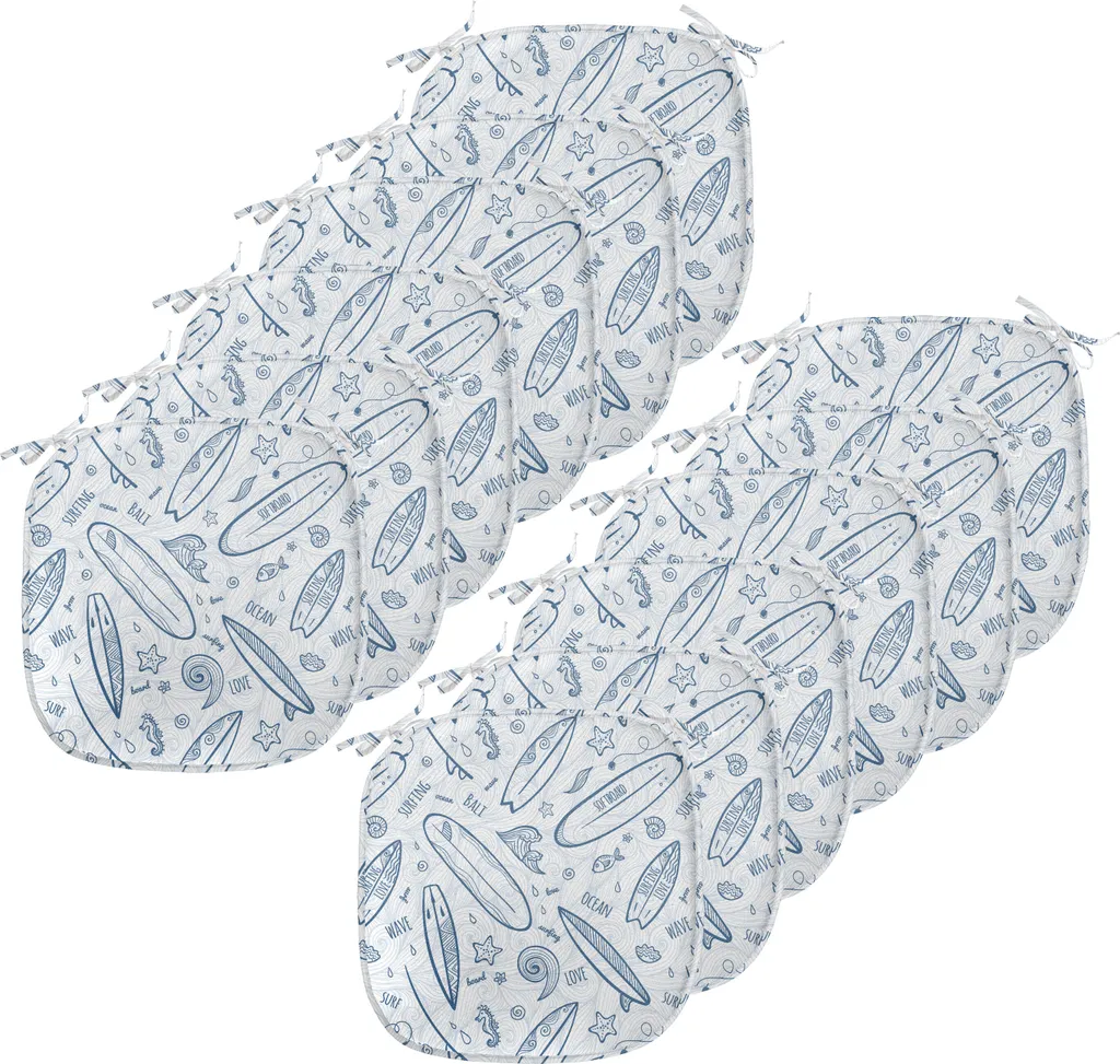 Set 12 Cuscini Sedie Esterno e Interno ABAKUHAUS 40x40 Impermeabile