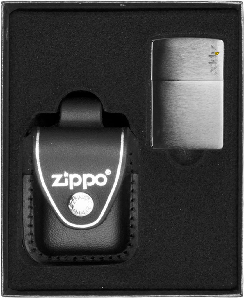 ZIPPO Feuerzeug-Set BULUS LOGO Geschenk No3