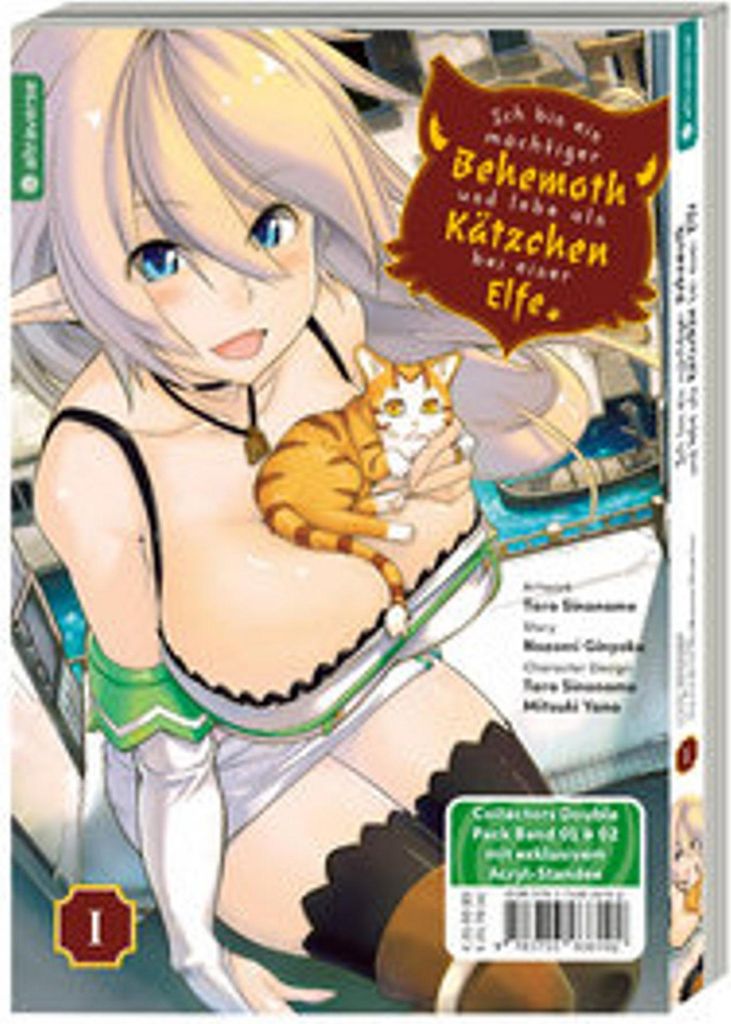 Ich bin ein mächtiger Behemoth und lebe als Kätzchen bei einer Elfe Double Pack 01 & 02 mit Acryl-Standee