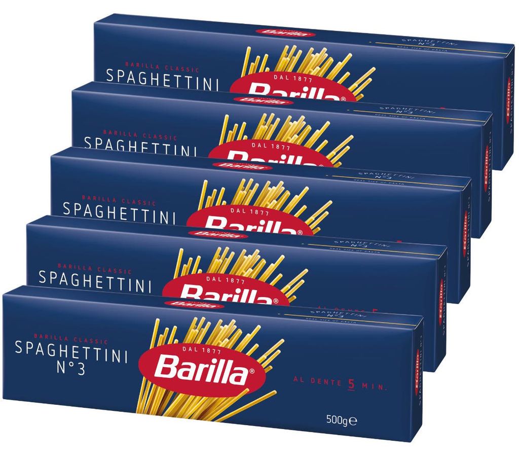 Barilla spaghettini číslo 3 cestoviny z tvrdej pšenice 500g Obrázok produktu 
