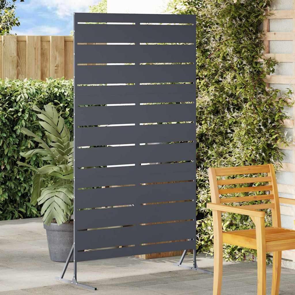 Maison Exclusive - Sichtschutz Anthrazit 100 x 50 x 180 cm Stahl
