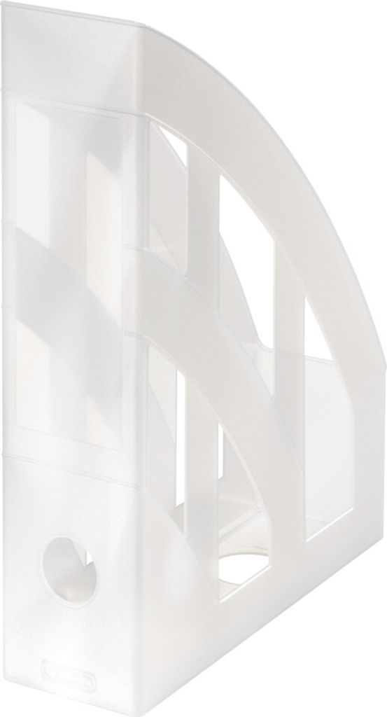 Herlitz Stehsammler A4-C4 classic weiß transluzent