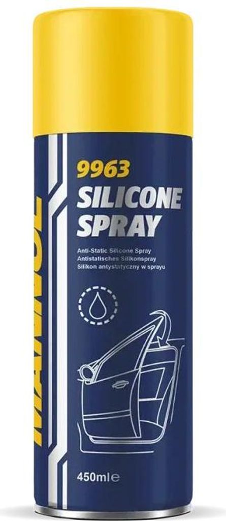 MANNOL 9963 Silicone Spray (silikónový sprej) - 450ml Obrázok produktu 