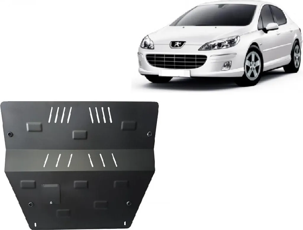 Plaque de protection sous moteur Peugeot 407 pour route et ville