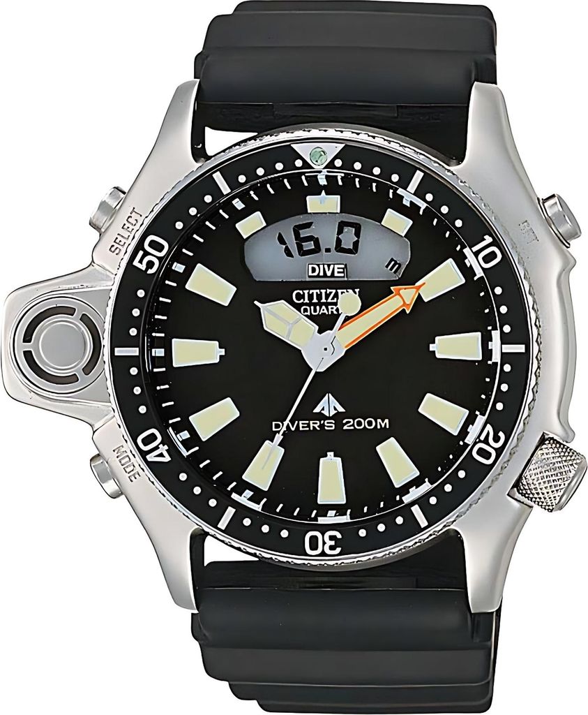 Citizen JP2000-08E Promaster-Marine Taucheruhr m. Tiefenmesser Herrenuhr