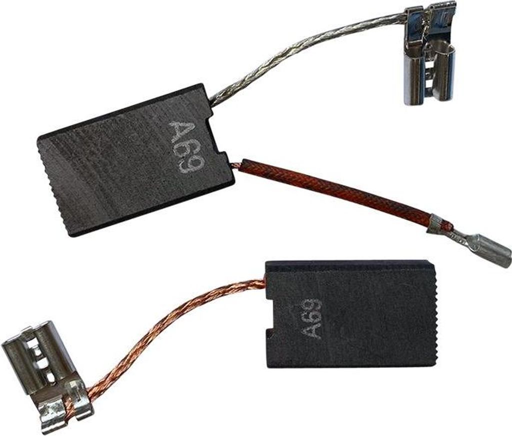 2x Kohlebürsten für Bosch Stemmhammer 11317EVS 6,3 x 16 x 26 mm