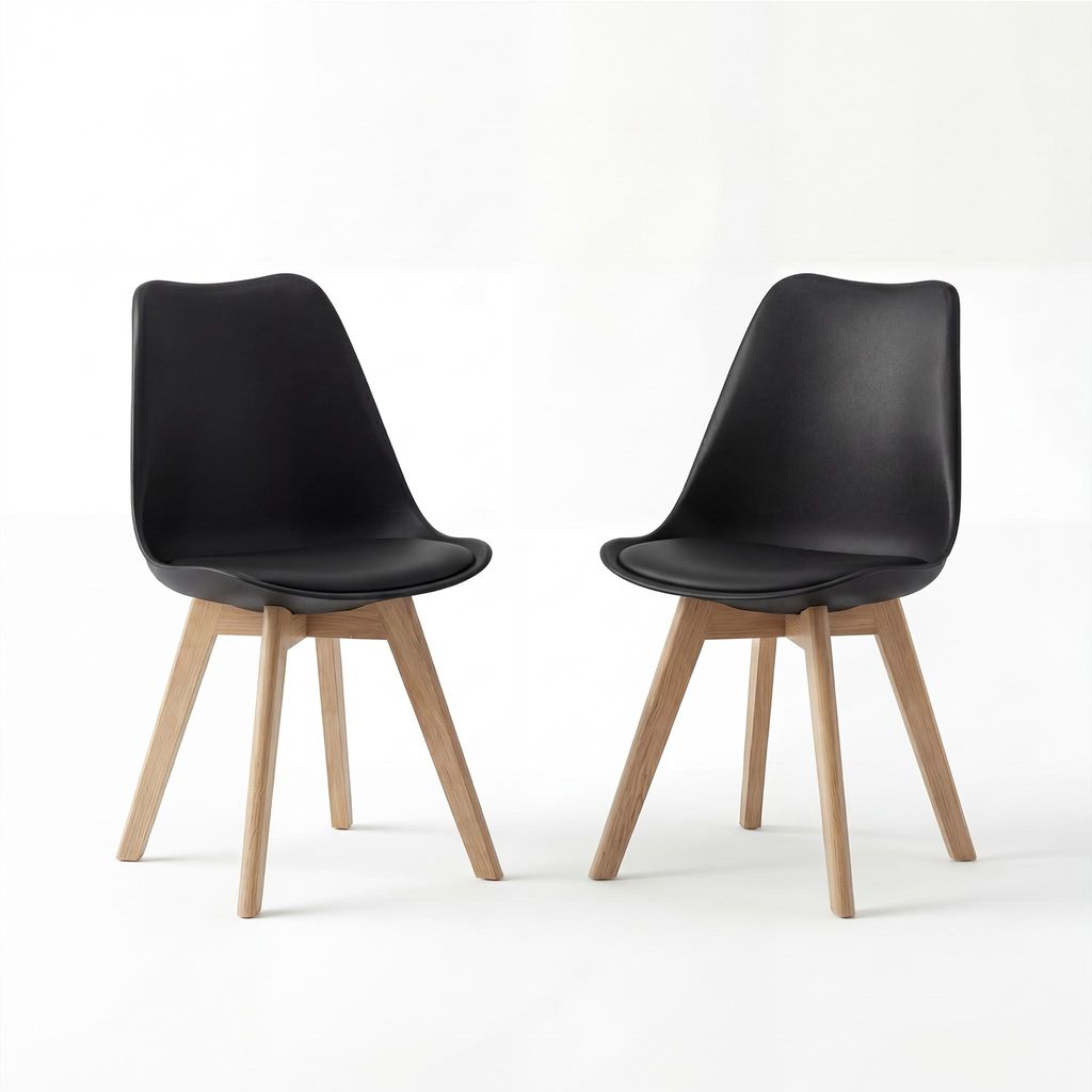 Lot de 2 chaises de salle à manger BEALIFE TB18 | Image du produit 