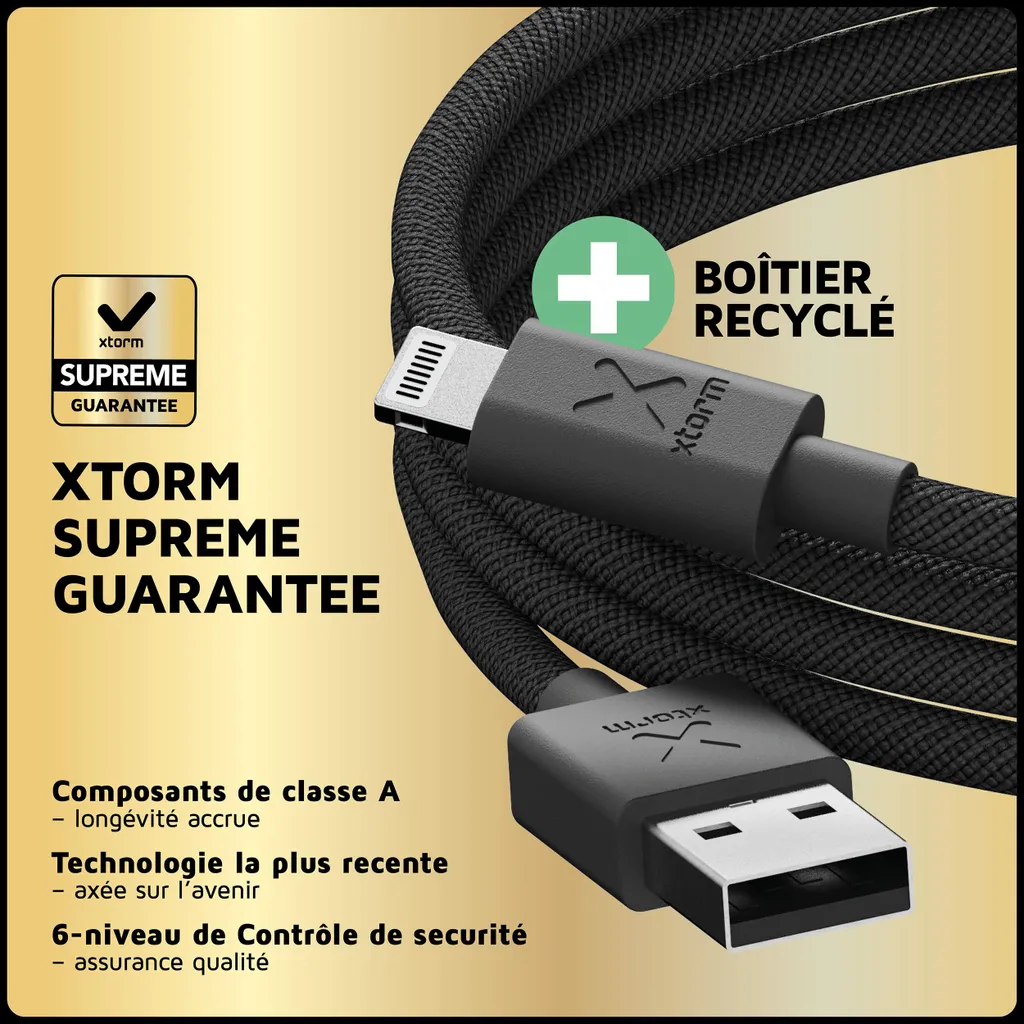 Recensione Cavo Lightning Xtorm Go2 Nero 1m | Qualità Premium per iPhone - 4